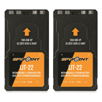 SPYPOINT LIT-22 Lithium Battery Packs 2 Pack