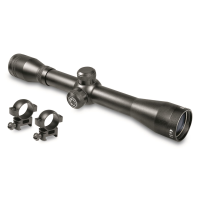 Barska 4x32mm Huntmaster Rifle Scope 30/30 Reticle with Rings