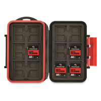 Stealth Cam Memory Card Storage Case with 4-pk. 16GB SD Memory Cards