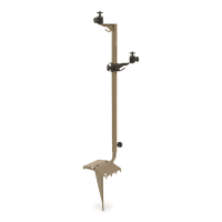 Stealth Cam Trail Camera/Solar Pack Mounting Post