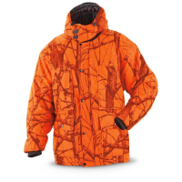 World Famous Sports Waterproof Breathable Camo Parka Blaze Woodland