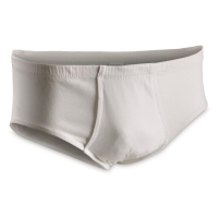 Belgian Military Surplus White Briefs 6 Pack New
