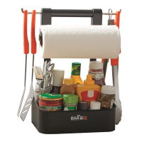 Mr. Bar-B-Q Collapsible BBQ Caddy