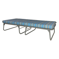 Blantex XK5-XL Extra Wide Extra Long Foldable Steel Bed with 3 Foam Mattress