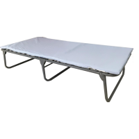 Blantex XM-6 Extra Wide Folding Steel Bed with Easy Clean Mattress