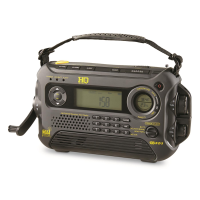 HQ ISSUE(TM) Digital Multi-Band Solar Powered Weather Radio