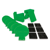 Throom 6" Round BOUNCEBACK Series Target Set (6) 6" Targets & Bases