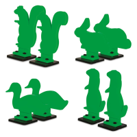 Throom Varmints BOUNCEBACK Target Set (8) Varmint Targets & Bases