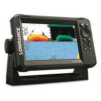 Lowrance Eagle 7 SplitShot Fishfinder with C-MAP charts