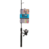 Ugly Stik Catch Ugly Fish Lake Pond Spinning Combo with Tackle Kit 6' Length Medum Power