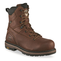 Irish Setter Men's Edgerton 8" Waterproof Non-Metallic Safety Toe Work Boots