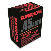 Supernova Red Tracer Ammo .45 ACP FMJ 225 Grain 20 Rounds