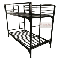 Blantex UNI150SQ University 1.5" Bunk Bed with Built in Ladder and 2 Guardrails