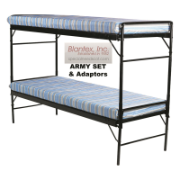 Blantex ARMY SET 2 Beds with Foam Mattresses
