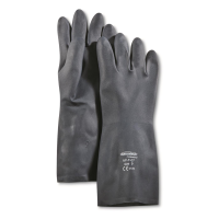 Italian Military Neoprene Chemical Gloves 4 Pairs New