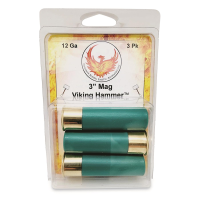Phoenix Rising "The Original Viking Hammer" 12 Gauge 3" Magnum 1-oz. Fragmenting Slug + Buckshot