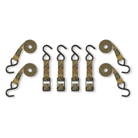 SmartStraps Camo X 10' 900-lb. Cambuckle Tie Down 4 Pack