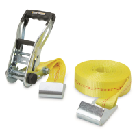 SmartStraps 27' 10000-lb. Ratchet X Commercial Ratchet Tie Down with Flat Hooks
