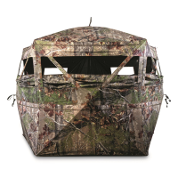 Barronett Spy 5 Blind Backwoods Camo With View-Through Fabric