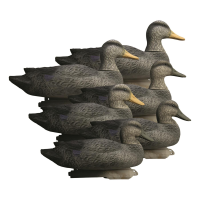 Higdon Battleship Black Duck Decoys 6 Pack