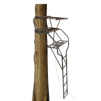 Trophy Treestands Highview MaxGrip Elite Double Ladder Stand