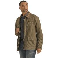 Wrangler Men's Flannel-Lined Barn Coat