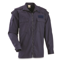 Romanian Police Surplus Academy Jacket with Zip Off Sleeves Like New