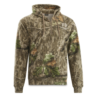 Sportsman's Guide Quarter-Zip Pullover Camo Hoodie Mossy Oak Country Roots Camo