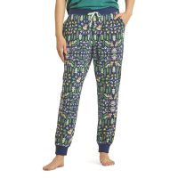 Life is Good Women's Nordic Fox Pattern Snuggle up Sleep Joggers