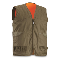 Italian Municipal Surplus Forestry Upland Game Reversible Vest New