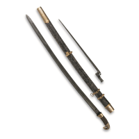Mil-Tec Shashka Russian Cossack Sabre with Bayonet Reproduction