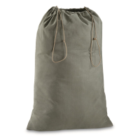 German Military Surplus Cotton Laundry Bag Used