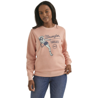Wrangler Women's Retro Cowgirl Crewneck Sweater