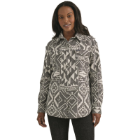 Wrangler Retro Women's Boyfriend Western Snap Shirt