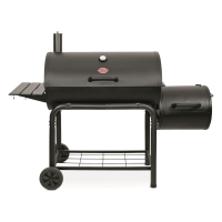 Char-Griller Smokin' Outlaw Barrel Grill and Offset Smoker