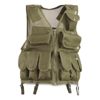 Italian Municipal Surplus Tactical Vest with Pouches New