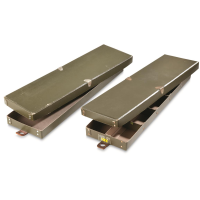 Swedish Military Surplus Small Parts Storage Boxes 2 Pack Used