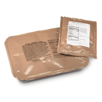 U.S. Military Surplus MRE Chocolate Cherry Cake with Fruit Topping New