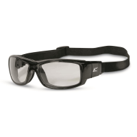 Edge Eyewear Tactical Caraz Clear Vapor Shield with Strap Shooting Glasses