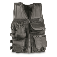 Romanian Military Tactical Vest with Pouches Used