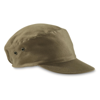Italian Military Surplus Cotton Field Cap 2 Pack New