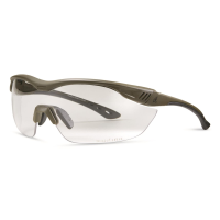 Edge Eyewear Tactical Sharp OD Frame Clear Vapor Shield Shooting Glasses