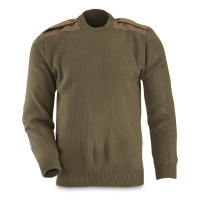 Romanian Military Surplus Wool Blend Commando Sweater New
