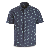 Guide Gear Men's Trout & Salmon Short Sleeve Button Up Shirt