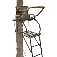 Muddy Huntsman Deluxe Ladder Tree Stand with BONUS Safe-Line