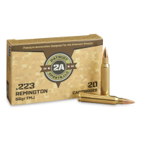 Patriot Sports .223 Remington FMJ 55 Grain 20 Rounds