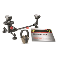 Birchwood Casey Echo Shooting Rest with Targets and Walker's FDE Razor Shooting Muffs