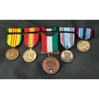 U.S. Military Surplus Medals 5 Pieces New