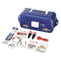 Eagle Claw Lazer Saltwater Go-Fish Tackle Box Kit 39 Piece