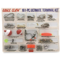Eagle Claw Assorted Ultimate Terminal Kit 161-Piece